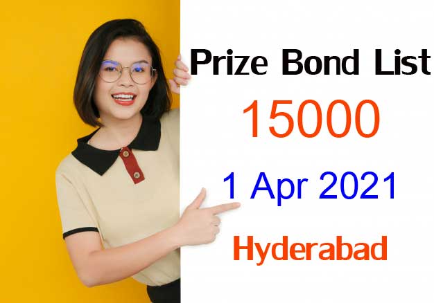 15000 Prize Bond List Apr 2021
