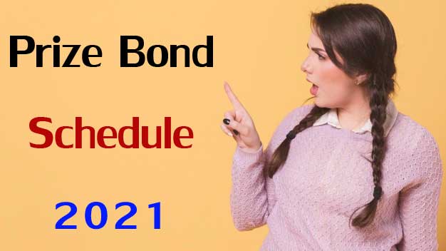 Prize Bond Schedule 2022