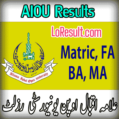 AIOU result 2025