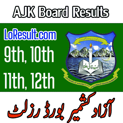 AJK board result 2024
