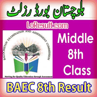 BAEC middle result 2025