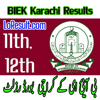 BIEK Karachi board result 2025