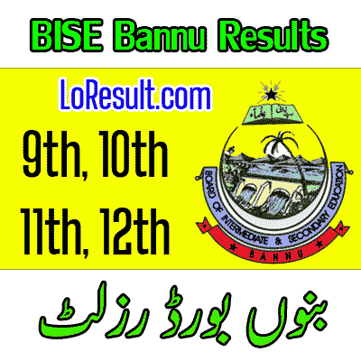 Bannu board result 2024