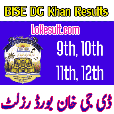 DG Khan board result 2025