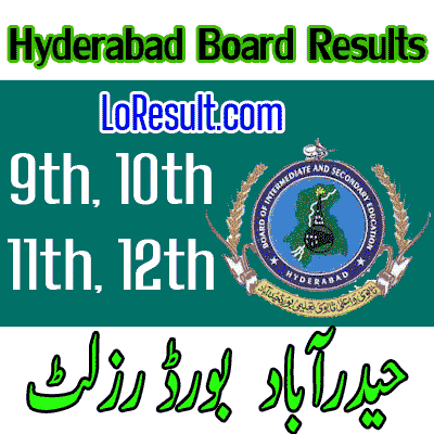 Hyderabad Board result 2024