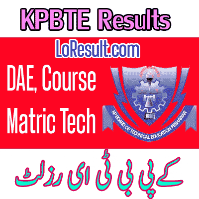 KPBTE Board result 2024