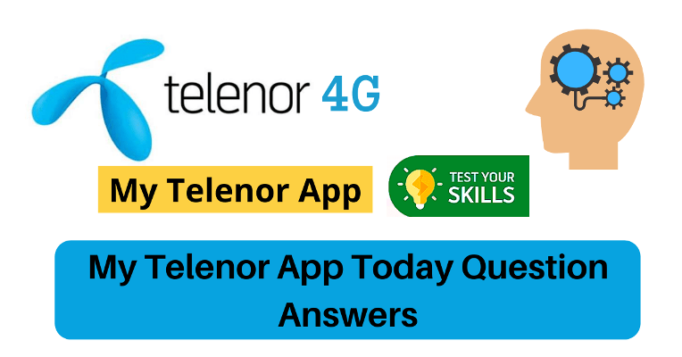 Telenor App Questions Today Answers 9th May 2021