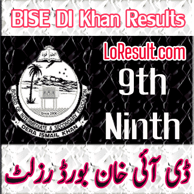 DI khan Board 9th class result 2024
