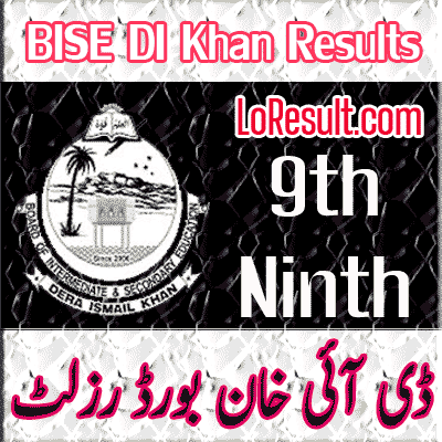 DI khan Board 9th class result 2025