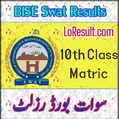 BISE Swat 10th class result 2025