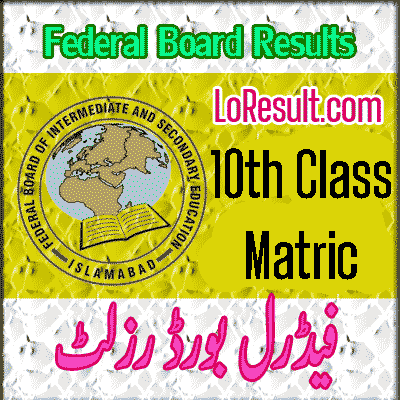 FBISE 10th class result 2025