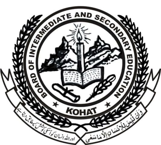 BISE Kohat Date Sheet 2021 10th