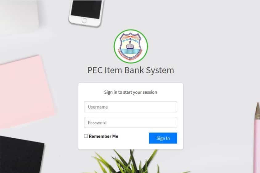 PEC Bank item system 