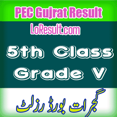 Gujrat Board class 5 result 2024
