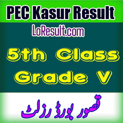 Kasur Board class 5 result 2025