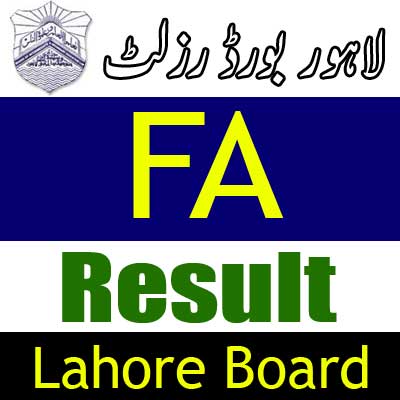 Lahore Board FA result 2024