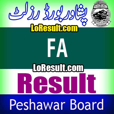 Peshawar Board FA result 2024