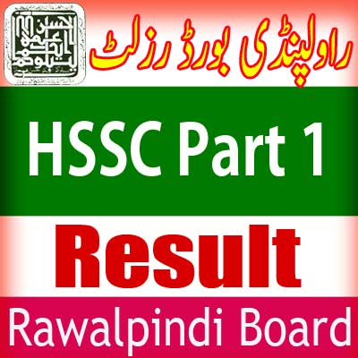 Rawalpindi Board HSSC Part 1 result 2024