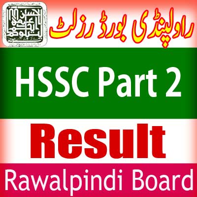 Rawalpindi Board HSSC Part 2 result 2025