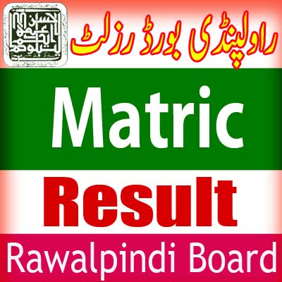 Rawalpindi Board Matric result 2024