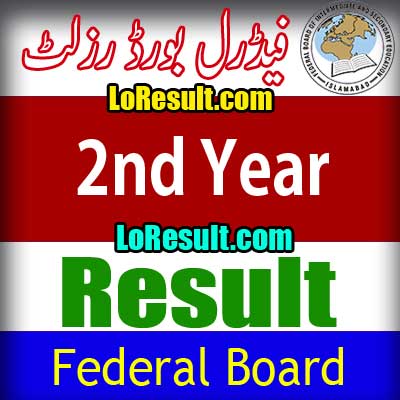 Federal Board Islamabad 2nd Year result 2025