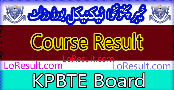 Khyber Pakhtunkhwa Board of Technical Education Courses result 2025