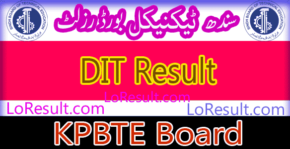Sindh Board of Technical Education DIT result 2025