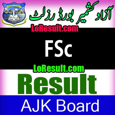 Azad Jammu Kashmir Board FA result 2024