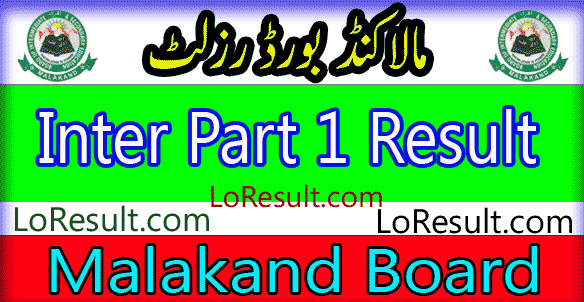 Malakand Board Inter Part 1 result 2024