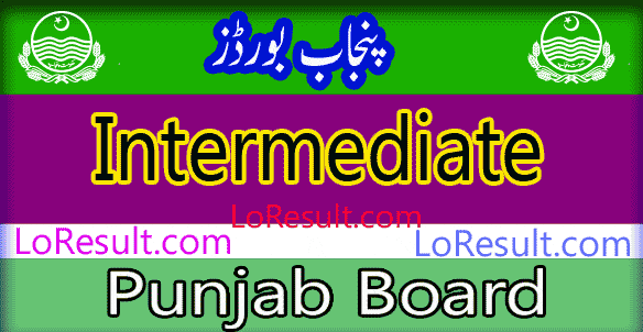 Punjab Board Intermediate result 2024