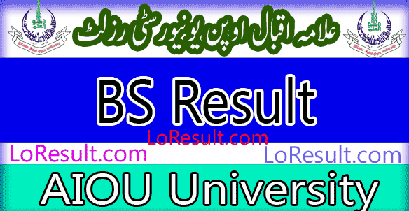 AIOU BA B.Sc BS Bechalor autumn result 2025