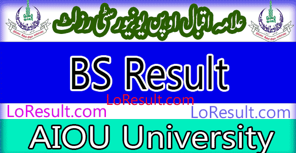 AIOU BA B.Sc BS Bechalor semester result 2024