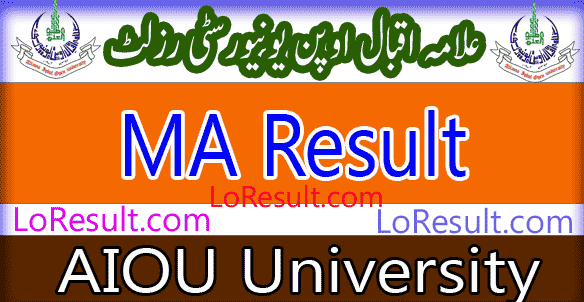 AIOU MA, MSC, M.Ed Bechalor autumn result 2025