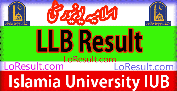 LLB Part 1 and 2 result 2025 IUB