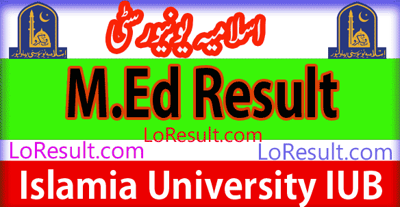 MEd Part 1 and 2 result 2025 IUB