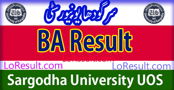 BA Part 1 and 2 result 2024 UOS