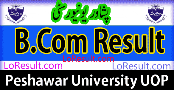 B.Com Part 1 and 2 result 2025 UOP