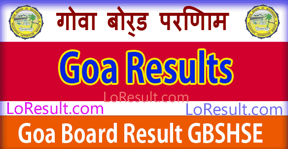 Goa Board Results 2024