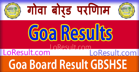 Goa Board Results 2025