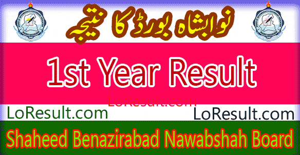 Nawabshah SBA Board 1st Year result 2024