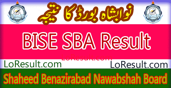 Nawabshah SBA Board result 2025