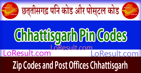 Chhattisgarh Pin Code and Post Offices List
