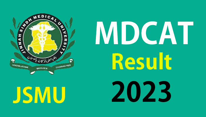 JSMU MDCAT Result 2023 24 by roll number